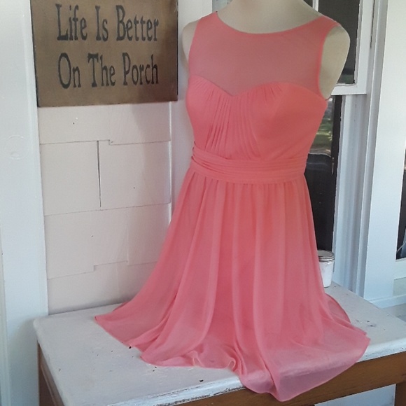 Coral David's Bridal Mothers Dresses
